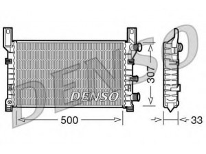DENSO DRM10035 radiatorius, variklio aušinimas 
 Aušinimo sistema -> Radiatorius/alyvos aušintuvas -> Radiatorius/dalys
89FB8005AE