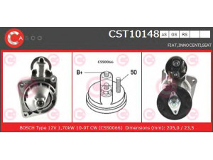 CASCO CST10148RS starteris 
 Elektros įranga -> Starterio sistema -> Starteris
4643970, 46430721, 46440079, 7692102
