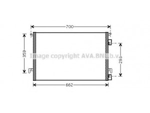 AVA QUALITY COOLING OL5397 kondensatorius, oro kondicionierius