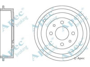 APEC braking DRM9163 stabdžių būgnas 
 Stabdžių sistema -> Būgninis stabdys -> Stabdžių būgnas
608813016