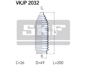 SKF VKJP 2032 gofruotoji membrana, vairavimas 
 Vairavimas -> Gofruotoji membrana/sandarinimai
406656, 2D0 422 613, 2D0 422 831