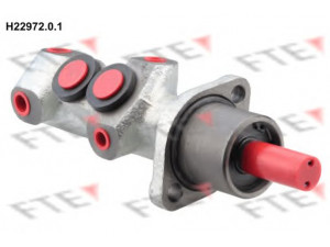 FTE H22972.0.1 pagrindinis cilindras, stabdžiai 
 Stabdžių sistema -> Pagrindinis stabdžių cilindras
77 01 204 112, 77 01 205 295