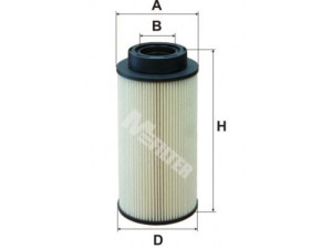 MFILTER DE 3122 kuro filtras 
 Techninės priežiūros dalys -> Papildomas remontas
1429059, 1446432, 1873018, SC1117285