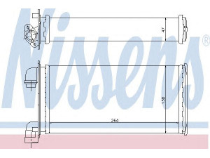 NISSENS 70501 šilumokaitis, salono šildymas 
 Šildymas / vėdinimas -> Šilumokaitis
1.373.772, 6411.1.373.772, 6411.8.391.362