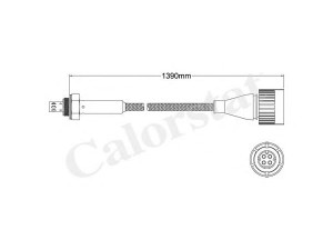 CALORSTAT by Vernet LS140579 lambda jutiklis 
 Variklis -> Variklio elektra
11781730025