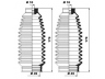 MOOG K150084 gofruotoji membrana, vairavimas 
 Vairavimas -> Gofruotoji membrana/sandarinimai
7398680, 95VW3K661AC, 7M0422831B