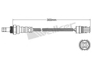 WALKER PRODUCTS 250-241086 lambda jutiklis 
 Variklis -> Variklio elektra
11787547313