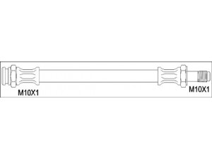 WOKING G1901.72 stabdžių žarnelė 
 Stabdžių sistema -> Stabdžių žarnelės
005312593, 115595612, 5312593, 531259300