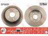 TRW DF6051 stabdžių diskas 
 Dviratė transporto priemonės -> Stabdžių sistema -> Stabdžių diskai / priedai
43206JD00A, 432063TS0A, 43206JE20A