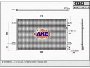 AHE 43252 kondensatorius, oro kondicionierius 
 Oro kondicionavimas -> Kondensatorius
4F0260403E