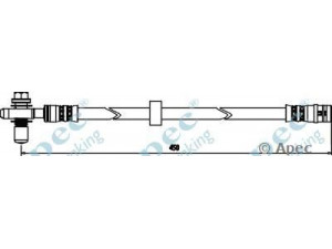 APEC braking HOS3152 stabdžių žarnelė 
 Stabdžių sistema -> Stabdžių žarnelės
1J0611701, 1J0611701, 1J0611701