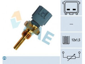 FAE 33460 siuntimo blokas, aušinimo skysčio temperatūra 
 Elektros įranga -> Jutikliai
1960041, 1960296, 1961789, 22630-00QAH