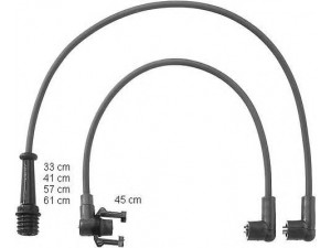 BERU ZEF800 uždegimo laido komplektas 
 Kibirkšties / kaitinamasis uždegimas -> Uždegimo laidai/jungtys
77 00 720 783
