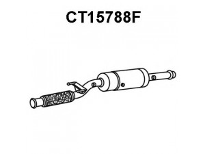 VENEPORTE CT15788F suodžių / kietųjų dalelių filtras, išmetimo sistema 
 Išmetimo sistema -> Suodžių/dalelių filtras
1440013780, 1606438980, 1606873080