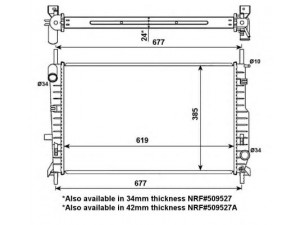 NRF 56135 radiatorius, variklio aušinimas 
 Aušinimo sistema -> Radiatorius/alyvos aušintuvas -> Radiatorius/dalys
1024051, 1036597, 5055798, 6775667