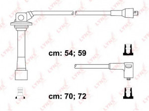 LYNXauto SPC5107 uždegimo laido komplektas 
 Kibirkšties / kaitinamasis uždegimas -> Uždegimo laidai/jungtys
ZX29-18-140