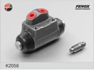 FENOX K2058 rato stabdžių cilindras 
 Stabdžių sistema -> Ratų cilindrai
1006011, 1126532, 6196051, 91AB2261AA