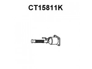 VENEPORTE CT15811K katalizatoriaus keitiklis 
 Išmetimo sistema -> Katalizatoriaus keitiklis
1706G6, 1731WF