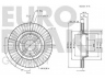 EUROBRAKE 5815204762 stabdžių diskas 
 Dviratė transporto priemonės -> Stabdžių sistema -> Stabdžių diskai / priedai
8E0615301B, 8E0615301D, 8E0615301P