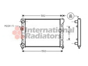 VAN WEZEL 49002035 radiatorius, variklio aušinimas 
 Aušinimo sistema -> Radiatorius/alyvos aušintuvas -> Radiatorius/dalys
6K0121253AD