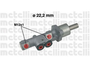 METELLI 05-0534 pagrindinis cilindras, stabdžiai 
 Stabdžių sistema -> Pagrindinis stabdžių cilindras
1K1 614 019, 1K1 614 019, 1K1 614 019