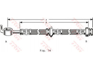 TRW PHD221 stabdžių žarnelė
G30443980, G30449980A