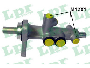 LPR 1499 pagrindinis cilindras, stabdžiai 
 Stabdžių sistema -> Pagrindinis stabdžių cilindras
0054309801