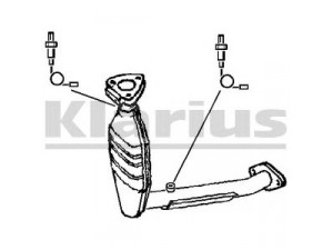 KLARIUS 321838 katalizatoriaus keitiklis 
 Išmetimo sistema -> Katalizatoriaus keitiklis
1114411
