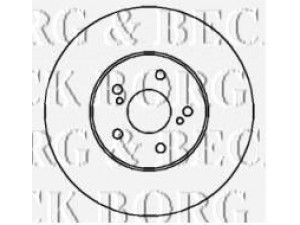 BORG & BECK BBD4326 stabdžių diskas 
 Dviratė transporto priemonės -> Stabdžių sistema -> Stabdžių diskai / priedai
43512-28181, 4351228180, 4351228181