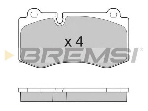 BREMSI BP3362 stabdžių trinkelių rinkinys, diskinis stabdys 
 Techninės priežiūros dalys -> Papildomas remontas
0044206220, 0044208020, 0054207820