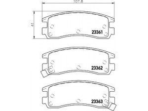 PAGID T3087 stabdžių trinkelių rinkinys, diskinis stabdys 
 Techninės priežiūros dalys -> Papildomas remontas
1605939, 18023377, 18029844, 12510016