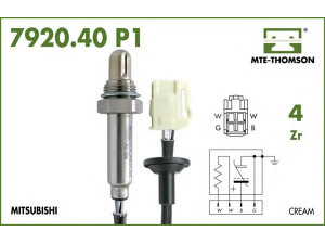 MTE-THOMSON 7920.40.047P1 lambda jutiklis 
 Variklis -> Variklio elektra
MN163466, MR988903, 89465-01100