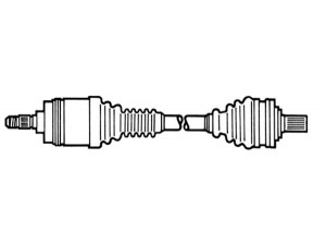 CEVAM 5704 kardaninis velenas 
 Ratų pavara -> Kardaninis velenas