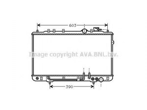 AVA QUALITY COOLING HY2023 radiatorius, variklio aušinimas 
 Aušinimo sistema -> Radiatorius/alyvos aušintuvas -> Radiatorius/dalys
2531028300, 2531028700, 2531028B00