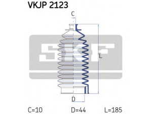 SKF VKJP 2123 gofruotoji membrana, vairavimas 
 Vairavimas -> Gofruotoji membrana/sandarinimai
1272924, 270881, 271544