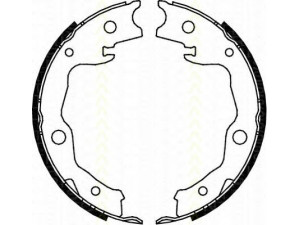TRISCAN 8100 13042 stabdžių trinkelių komplektas, stovėjimo stabdis 
 Stabdžių sistema -> Rankinis stabdys
44060-CY025, 46540-42020