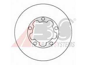 A.B.S. 16164 stabdžių diskas 
 Dviratė transporto priemonės -> Stabdžių sistema -> Stabdžių diskai / priedai
061002950, 40206-F3902