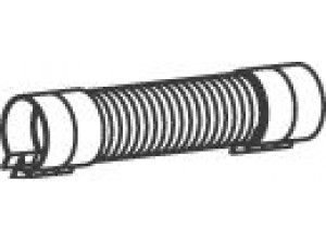 DINEX 53276 lankstus vamzdis, išmetimo sistema 
 Išmetimo sistema -> Išmetimo vamzdžiai
970.490.0665, 973.490.0165