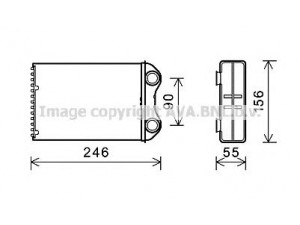 AVA QUALITY COOLING BW6426 šilumokaitis, salono šildymas 
 Šildymas / vėdinimas -> Šilumokaitis
64111497527