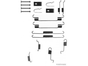 HERTH+BUSS JAKOPARTS J3563007 priedų komplektas, stabdžių trinkelės 
 Stabdžių sistema -> Būgninis stabdys -> Dalys/priedai