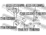 FEBEST 0123-GRJ200FL šarnyro stabilizatorius 
 Ašies montavimas/vairavimo mechanizmas/ratai -> Stabilizatorius/fiksatoriai -> Savaime išsilyginanti atrama
48810-60060