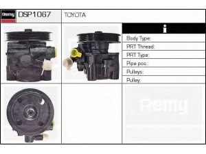 DELCO REMY DSP1067 hidraulinis siurblys, vairo sistema 
 Vairavimas -> Vairo pavara/siurblys