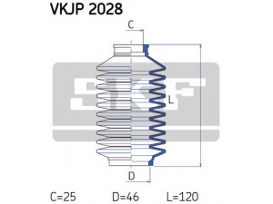SKF VKJP 2028 gofruotoji membrana, vairavimas 
 Vairavimas -> Gofruotoji membrana/sandarinimai
701 419 831