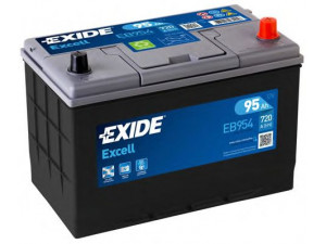 EXIDE _EB954 starterio akumuliatorius; starterio akumuliatorius 
 Elektros įranga -> Akumuliatorius
01579A112K, E3710-26100, E3710100C1