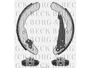 BORG & BECK BBS1067K stabdžių trinkelių komplektas 
 Techninės priežiūros dalys -> Papildomas remontas