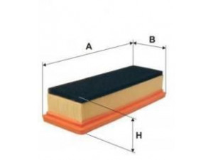 UNIFLUX FILTERS XA743S oro filtras 
 Techninės priežiūros dalys -> Techninės priežiūros intervalai
1444 FE, 1444 PR, 1444 VK, 9650608480