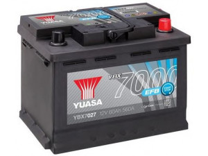 YUASA YBX7027 starterio akumuliatorius 
 Elektros įranga -> Akumuliatorius