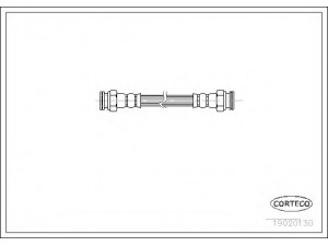 CORTECO 19020130 stabdžių žarnelė 
 Stabdžių sistema -> Stabdžių žarnelės
46542040, 46834651, 46542040, 46834651