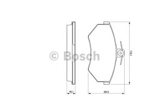 BOSCH 0 986 424 468 stabdžių trinkelių rinkinys, diskinis stabdys
1HM 698 151, 1HM 698 151 A, 357 698 151 E