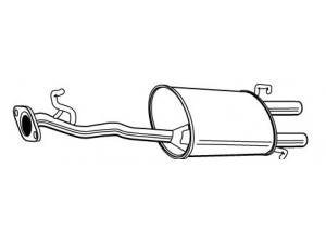 FONOS 22235 galinis duslintuvas 
 Išmetimo sistema -> Duslintuvas
18030SV1X30